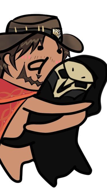 守望先锋 抱抱小人 这是一个沉迷于屁股无法自拔的表情包