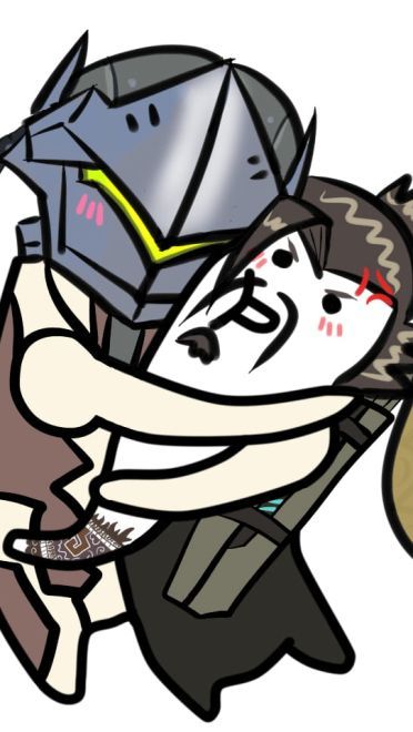 守望先锋 抱抱小人 这是一个沉迷于屁股无法自拔的表情包