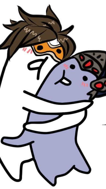 守望先锋 抱抱小人 这是一个沉迷于屁股无法自拔的表情包