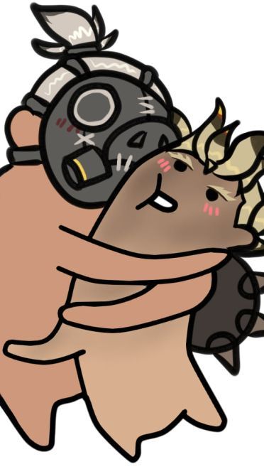 守望先锋 抱抱小人 这是一个沉迷于屁股无法自拔的表情包