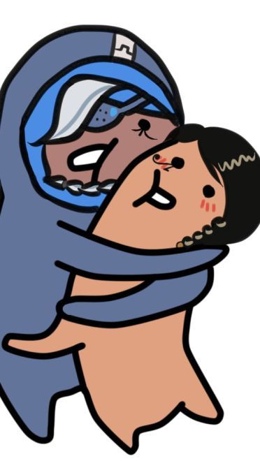 守望先锋 抱抱小人 这是一个沉迷于屁股无法自拔的表情包