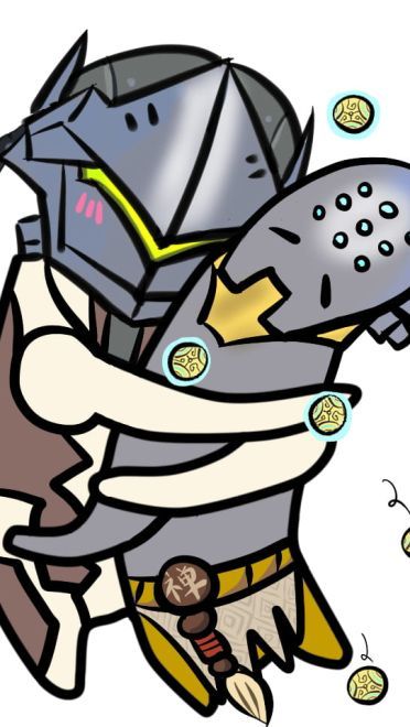 守望先锋 抱抱小人 这是一个沉迷于屁股无法自拔的表情包