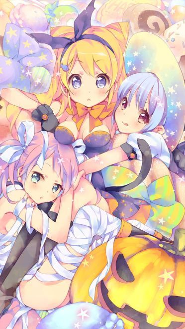 美少女大杂烩 二次元少女壁纸美图