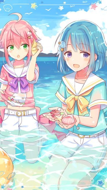 美少女大杂烩 二次元少女壁纸美图