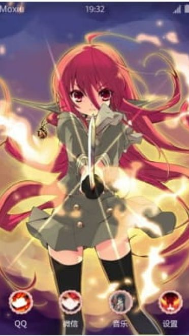 炎发灼眼的杀手 夏娜 安卓手机主题下载