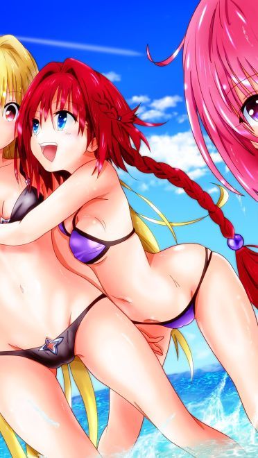 可爱人形兵器 黑咲芽亚 tolove win7主题