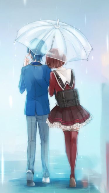 你我命运的交错 各类CP情侣 插画壁纸美图