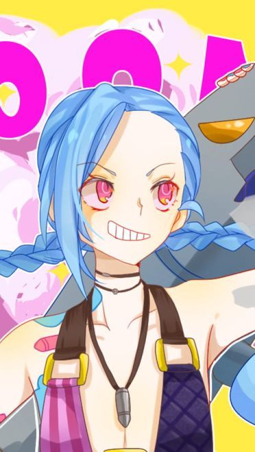 规则 就是用来打破的 JinX桌面壁纸