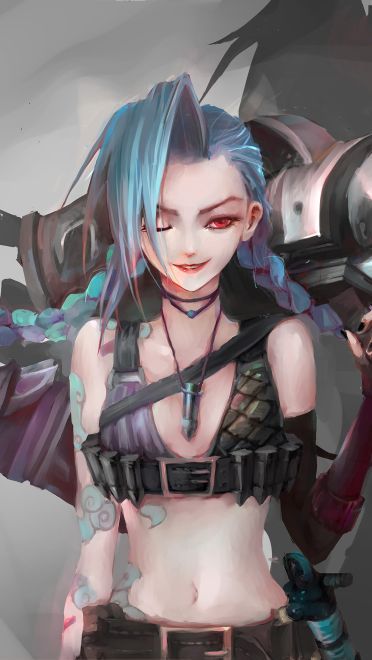 规则 就是用来打破的 JinX桌面壁纸