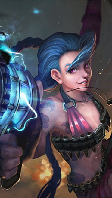 规则 就是用来打破的 JinX桌面壁纸