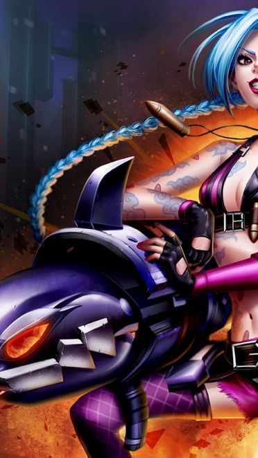 规则 就是用来打破的 JinX桌面壁纸