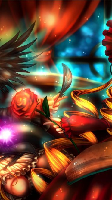 蔷薇少女美如画 西洋风的人偶美少女