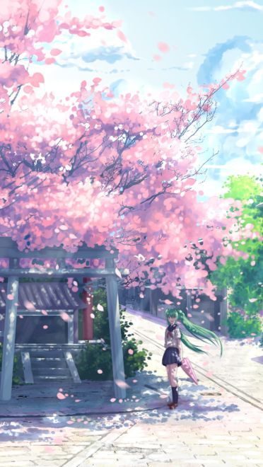 精选动漫壁纸推荐：二次元的萌娘少女(1)