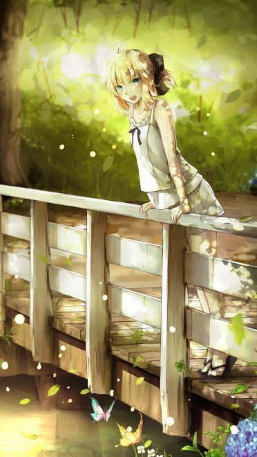 虚伪的圣杯战争 Fate吾王saber手机壁纸(1)