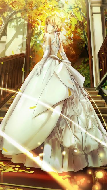 虚伪的圣杯战争 Fate吾王saber手机壁纸(1)