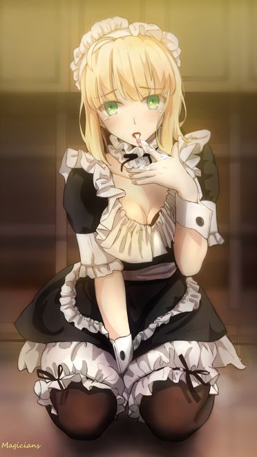 虚伪的圣杯战争 Fate吾王saber手机壁纸(1)