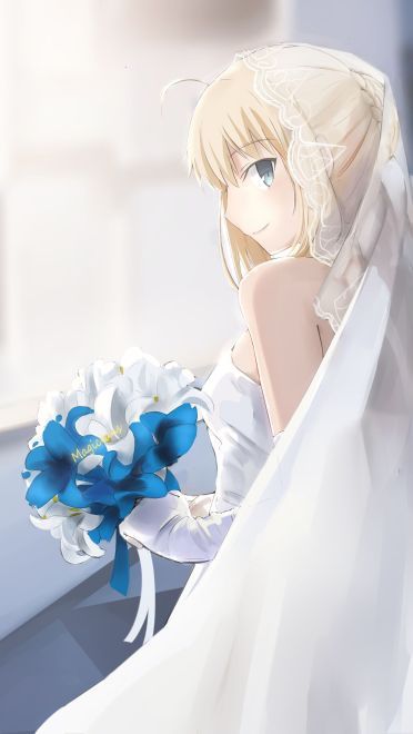 虚伪的圣杯战争 Fate吾王saber手机壁纸(1)