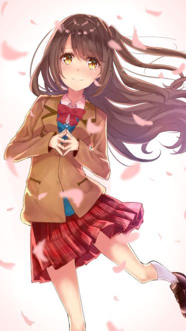 二次元娇羞萝莉主题 手机壁纸下载