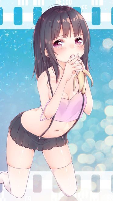 二次元娇羞萝莉主题 手机壁纸下载