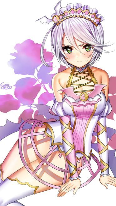 二次元娇羞萝莉主题 手机壁纸下载