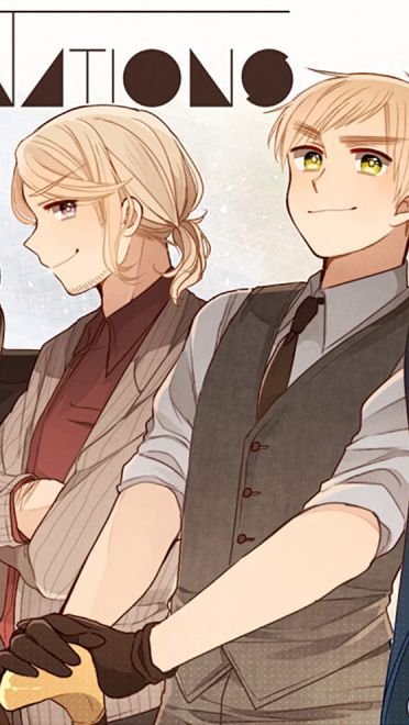 黑塔利亚 同人画集壁纸分享