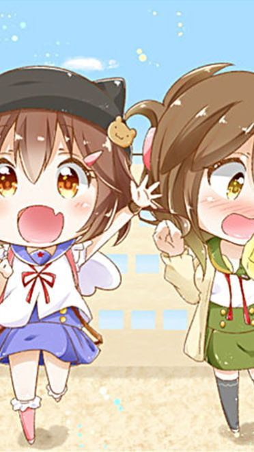 只属于我们的学园生活 学园孤岛 壁纸图集