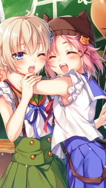 只属于我们的学园生活 学园孤岛 壁纸图集