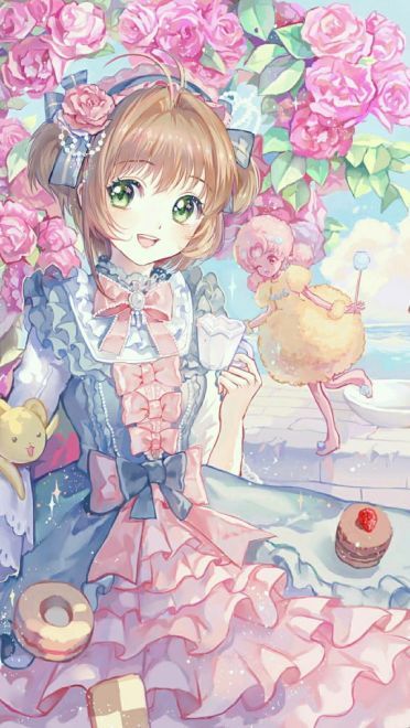 初代萌王 魔法少女萝莉小樱 手机壁纸