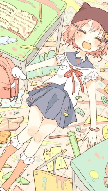 学园孤岛 丈枪由纪 手机壁纸美图集