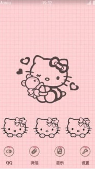  Hello Kitty  安卓手机主题下载