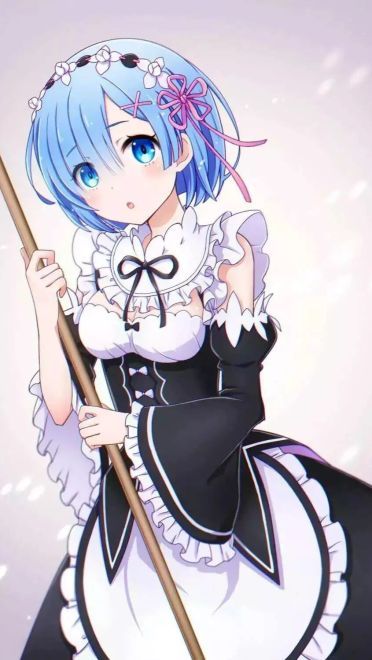 一周动漫手机壁纸精选 雷姆校服(1)