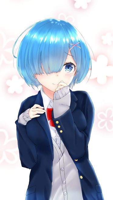 一周动漫手机壁纸精选 雷姆校服(1)