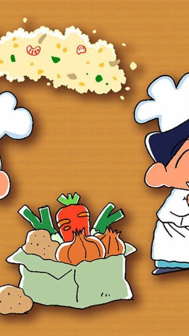 大象~大象~大象~蜡笔小新 电脑高清壁纸下载(1)