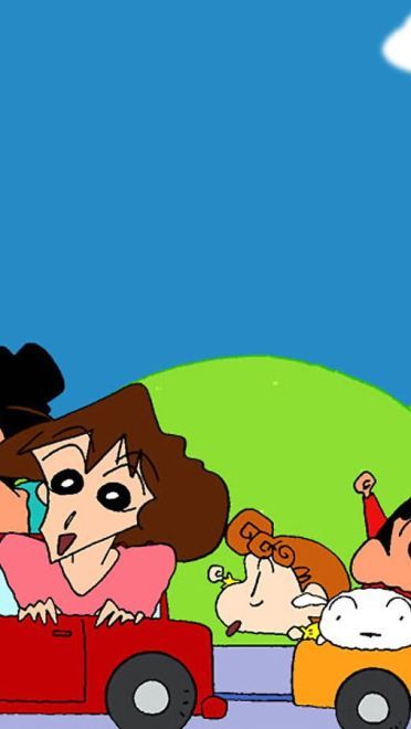 大象~大象~大象~蜡笔小新 电脑高清壁纸下载(1)