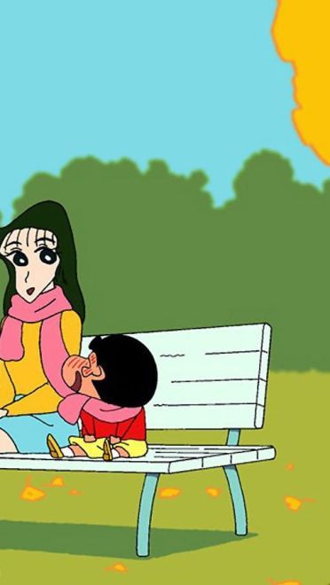 大象~大象~大象~蜡笔小新 电脑高清壁纸下载(1)