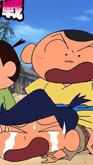 大象~大象~大象~蜡笔小新 电脑高清壁纸下载(1)