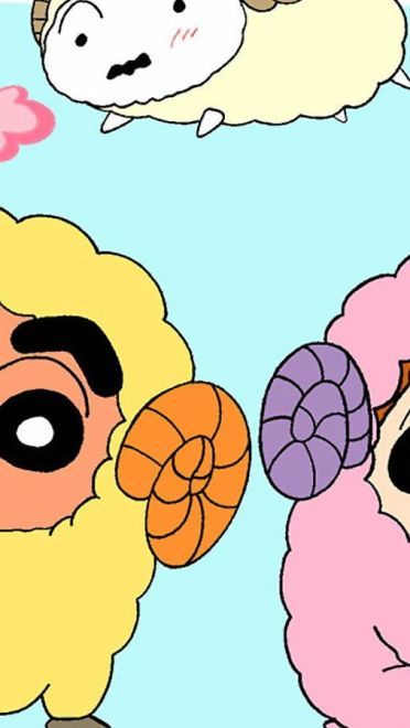 大象~大象~大象~蜡笔小新 电脑高清壁纸下载(1)