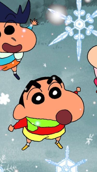 大象~大象~大象~蜡笔小新 电脑高清壁纸下载(1)