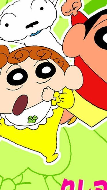 大象~大象~大象~蜡笔小新 电脑高清壁纸下载(1)