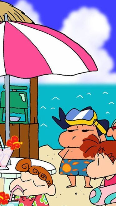 大象~大象~大象~蜡笔小新 电脑高清壁纸下载(1)