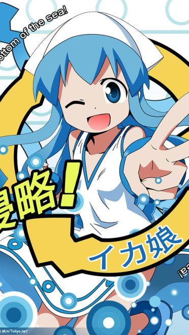 侵略!乌贼娘 高清电脑壁纸下载的说(1)