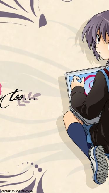 三无美少女 长门有希 高清电脑壁纸下载(1)