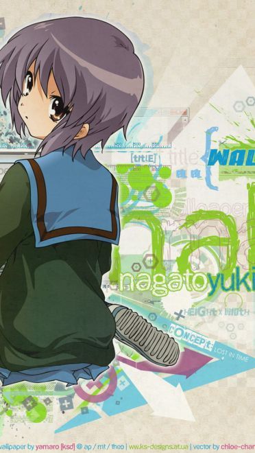 三无美少女 长门有希 高清电脑壁纸下载(1)