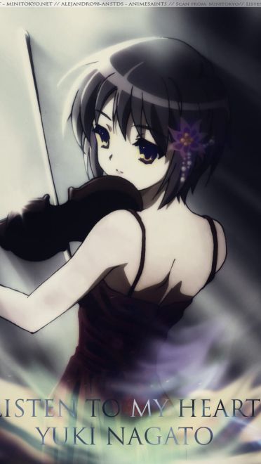 三无美少女 长门有希 高清电脑壁纸下载(1)