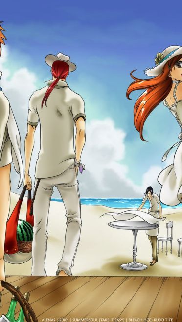 死神 黑崎一护&朽木露琪亚 高清电脑壁纸下载第一发(1)