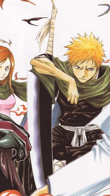 死神 黑崎一护&朽木露琪亚 高清电脑壁纸下载第二发(1)