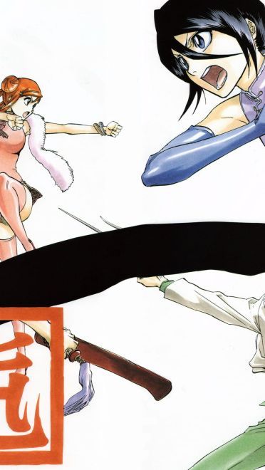 死神 黑崎一护&朽木露琪亚 高清电脑壁纸下载第二发(1)