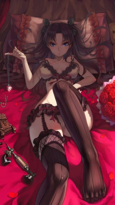 傲娇小公主 远坂凛手机壁纸分享