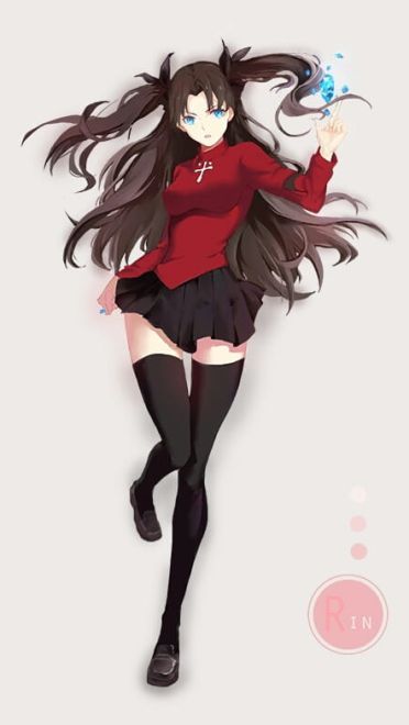 傲娇小公主 远坂凛手机壁纸分享