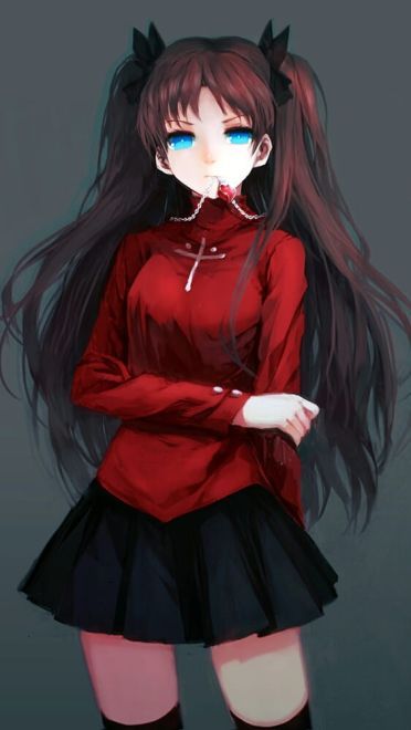 傲娇小公主 远坂凛手机壁纸分享